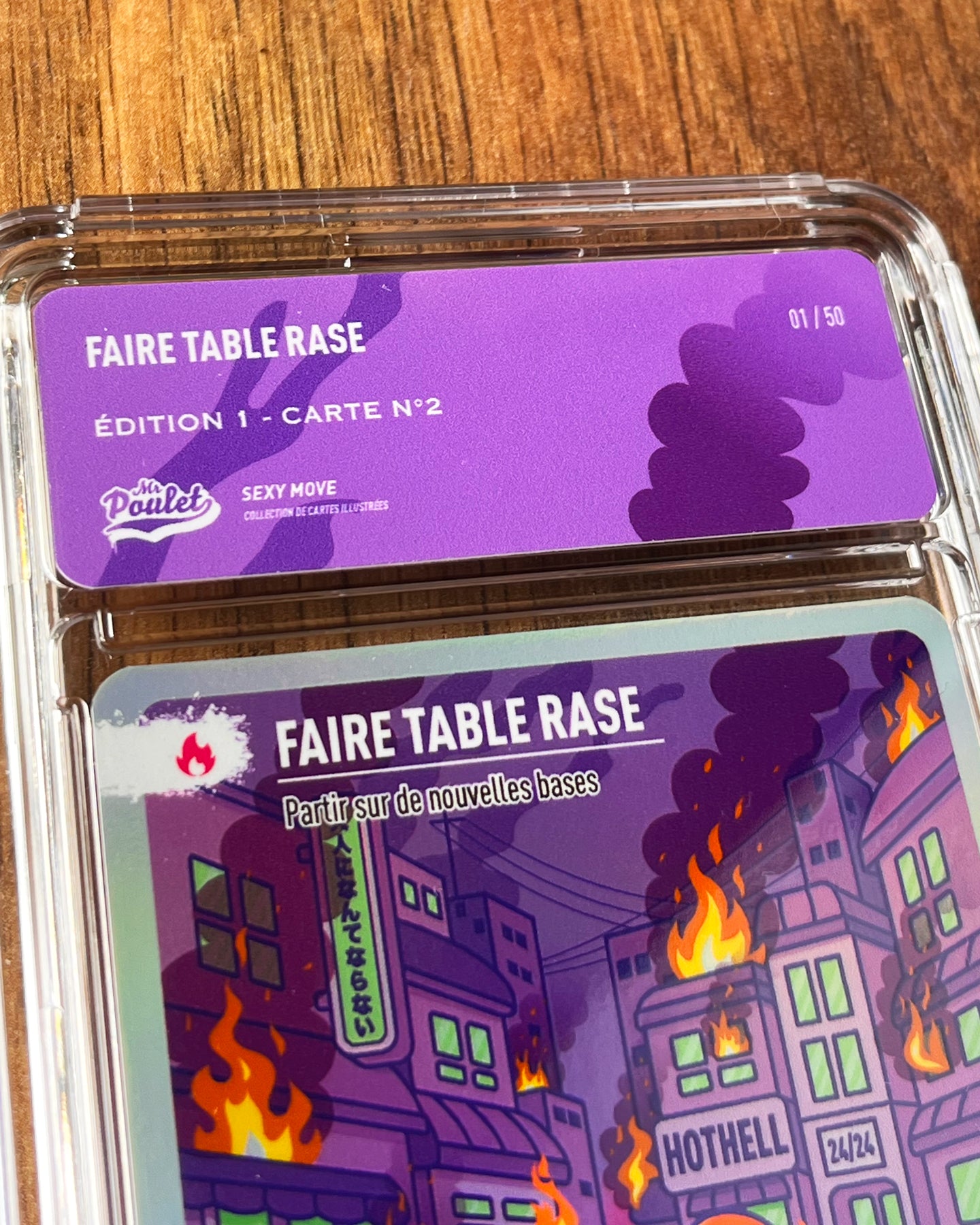 Faire table rase - Sous écrin et protection renforcée