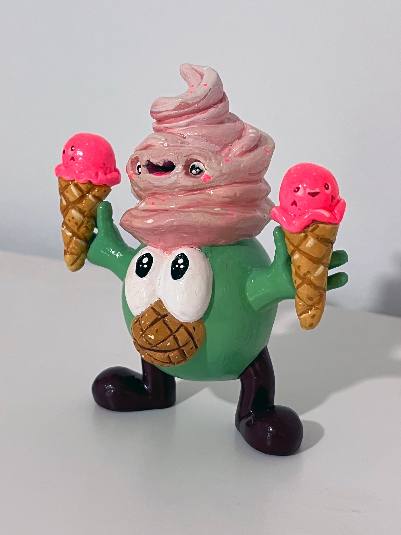 Art Toy Monsieur Poulet X Tatie Proute - Glace à l'italienne