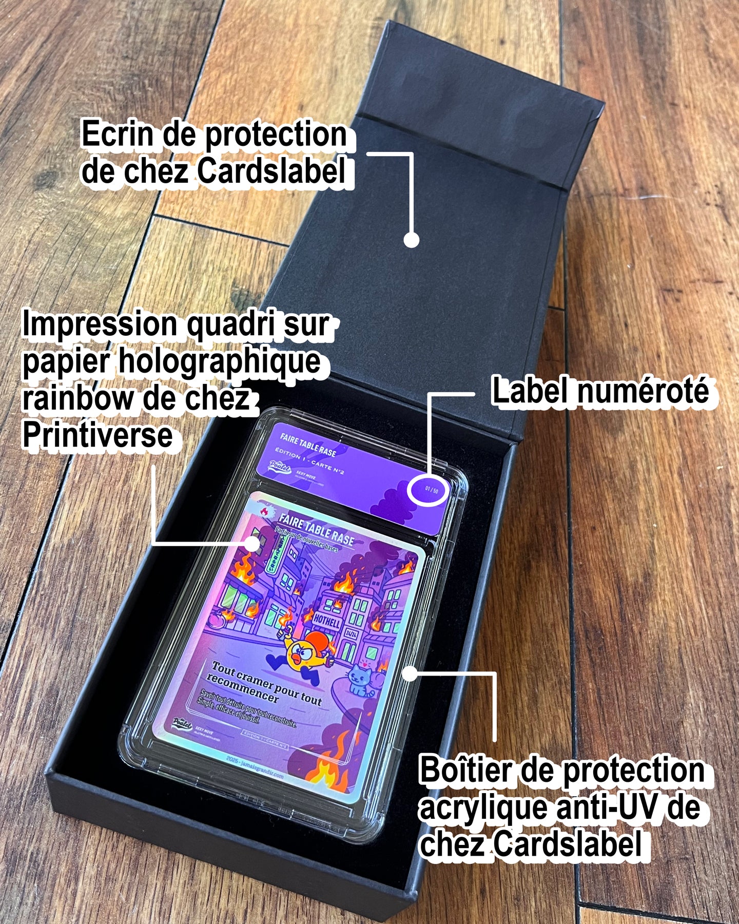 Faire table rase - Sous écrin et protection renforcée