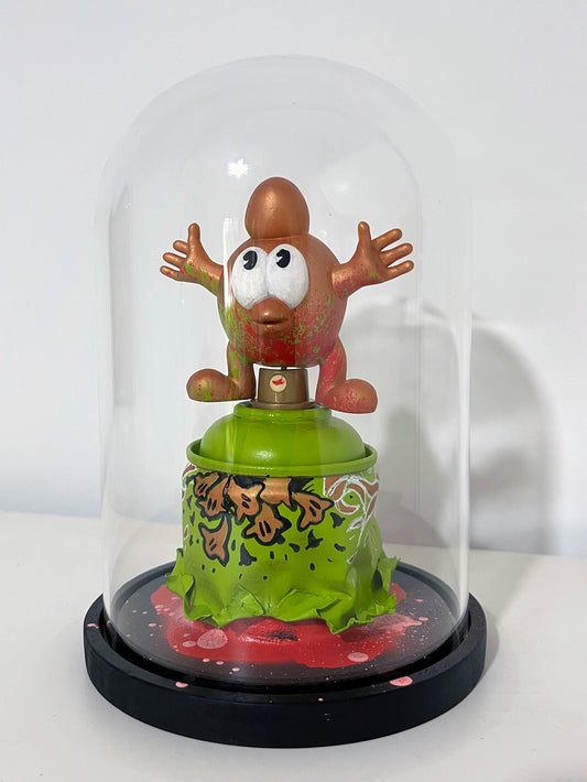 Art Toy Monsieur Poulet  X Bart - Green