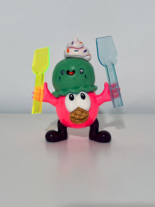 Art Toy Monsieur Poulet  X Tatie Proute - ice cream