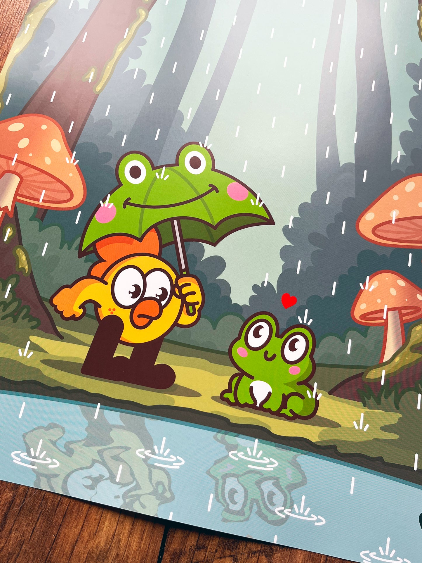 Poster "Elle aimait un parapluie"