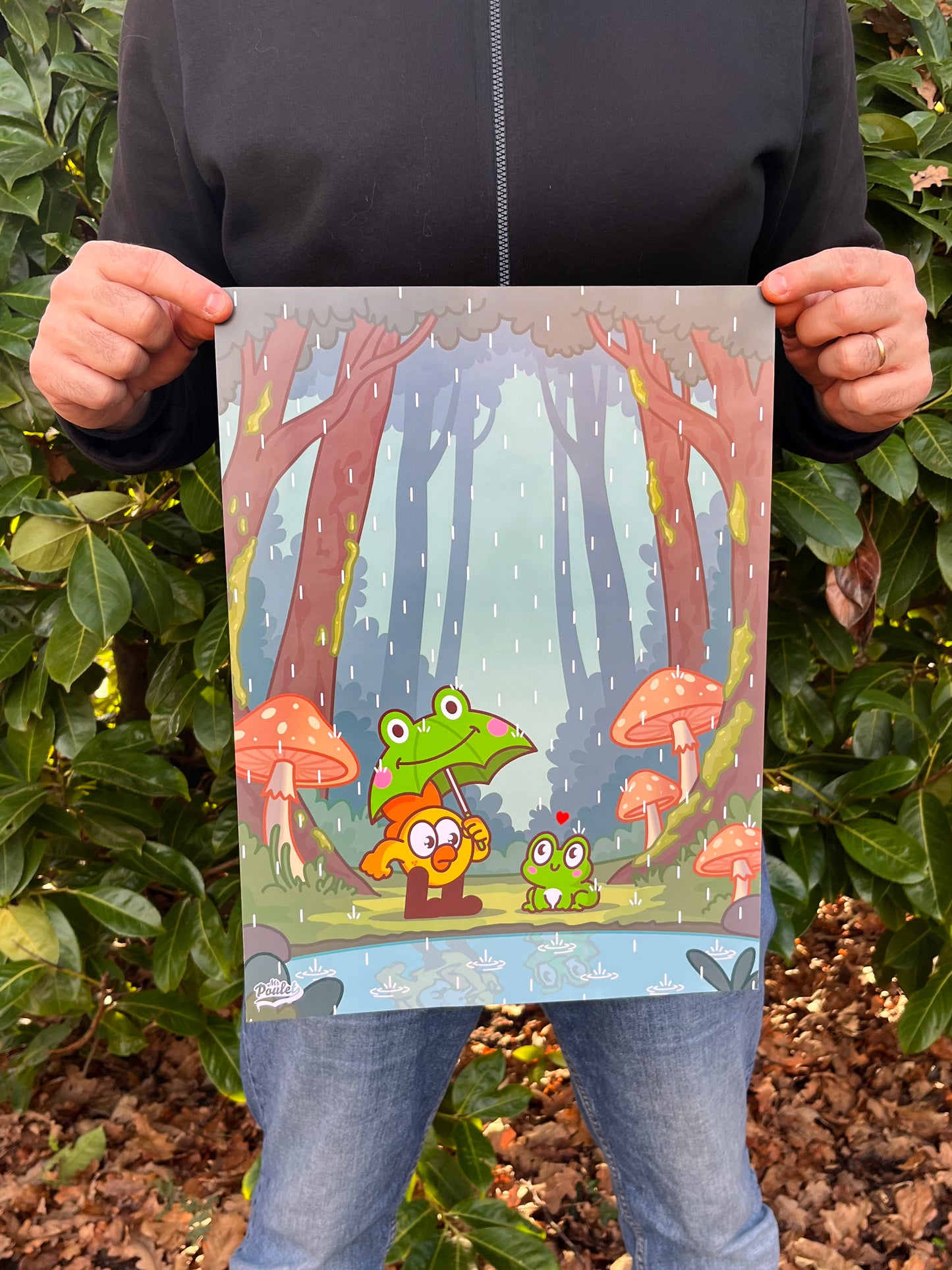 Poster "Elle aimait un parapluie"