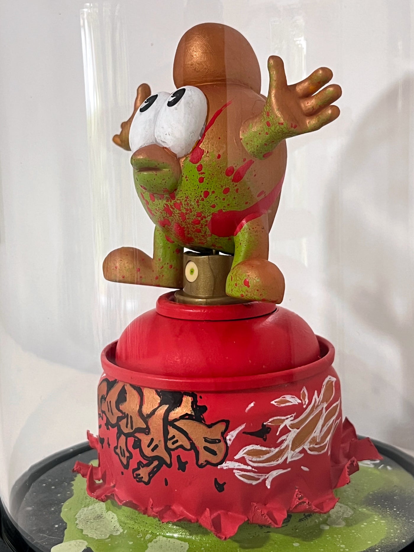 Art Toy Monsieur Poulet  X Bart - Red