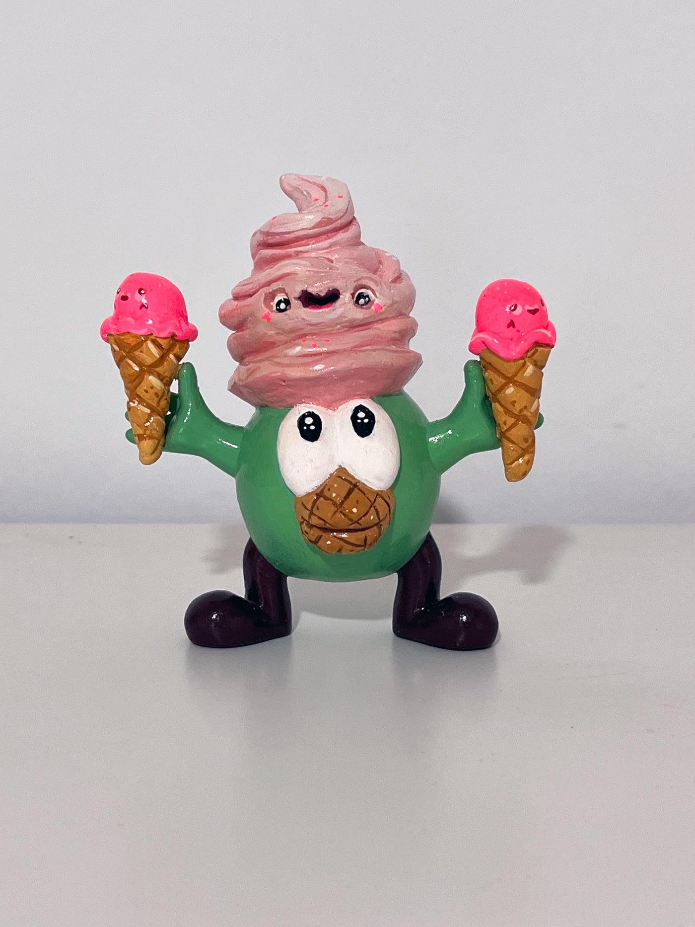 Art Toy Monsieur Poulet  X Tatie Proute - Glace à l'italienne