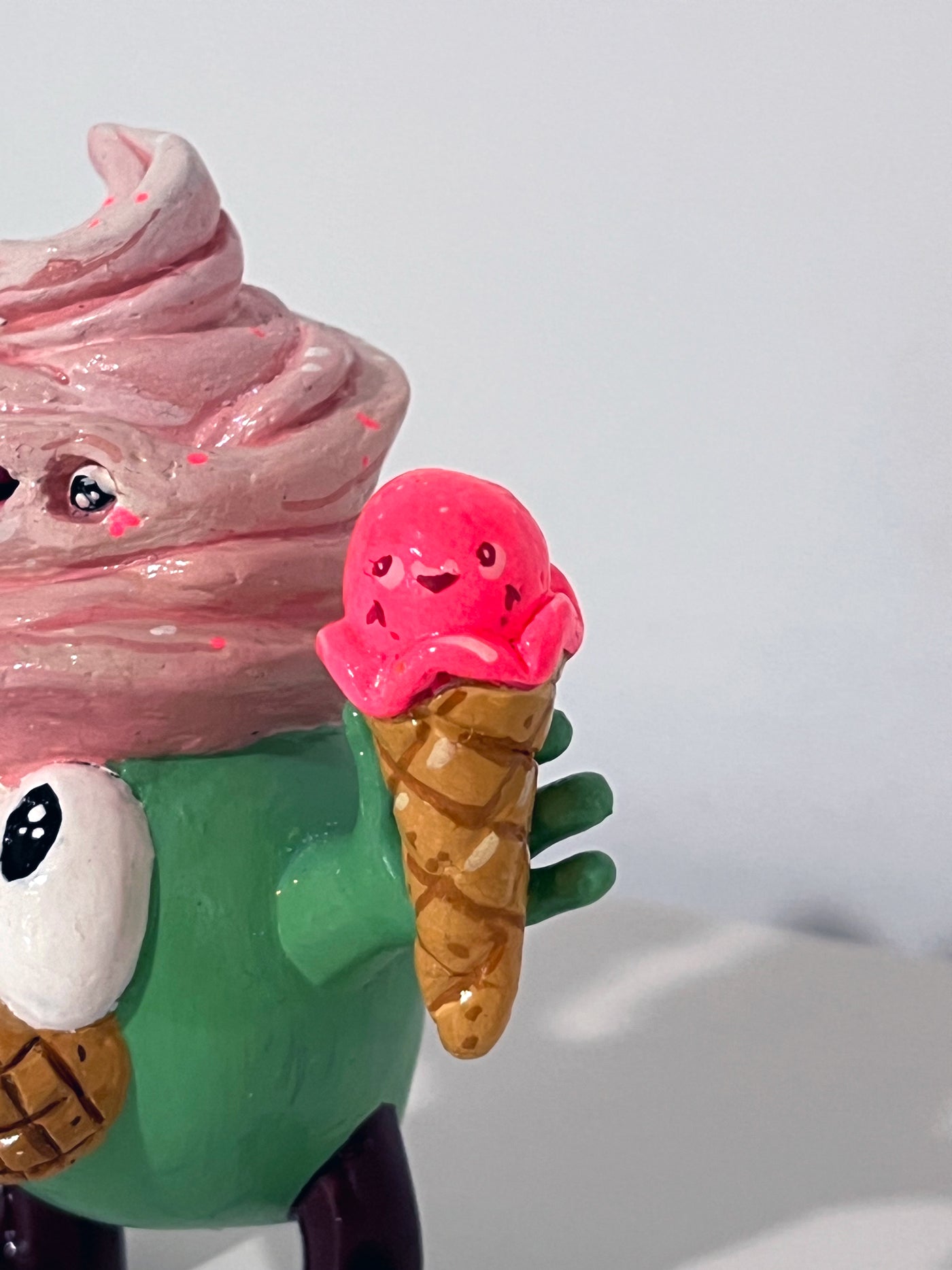 Art Toy Monsieur Poulet  X Tatie Proute - Glace à l'italienne