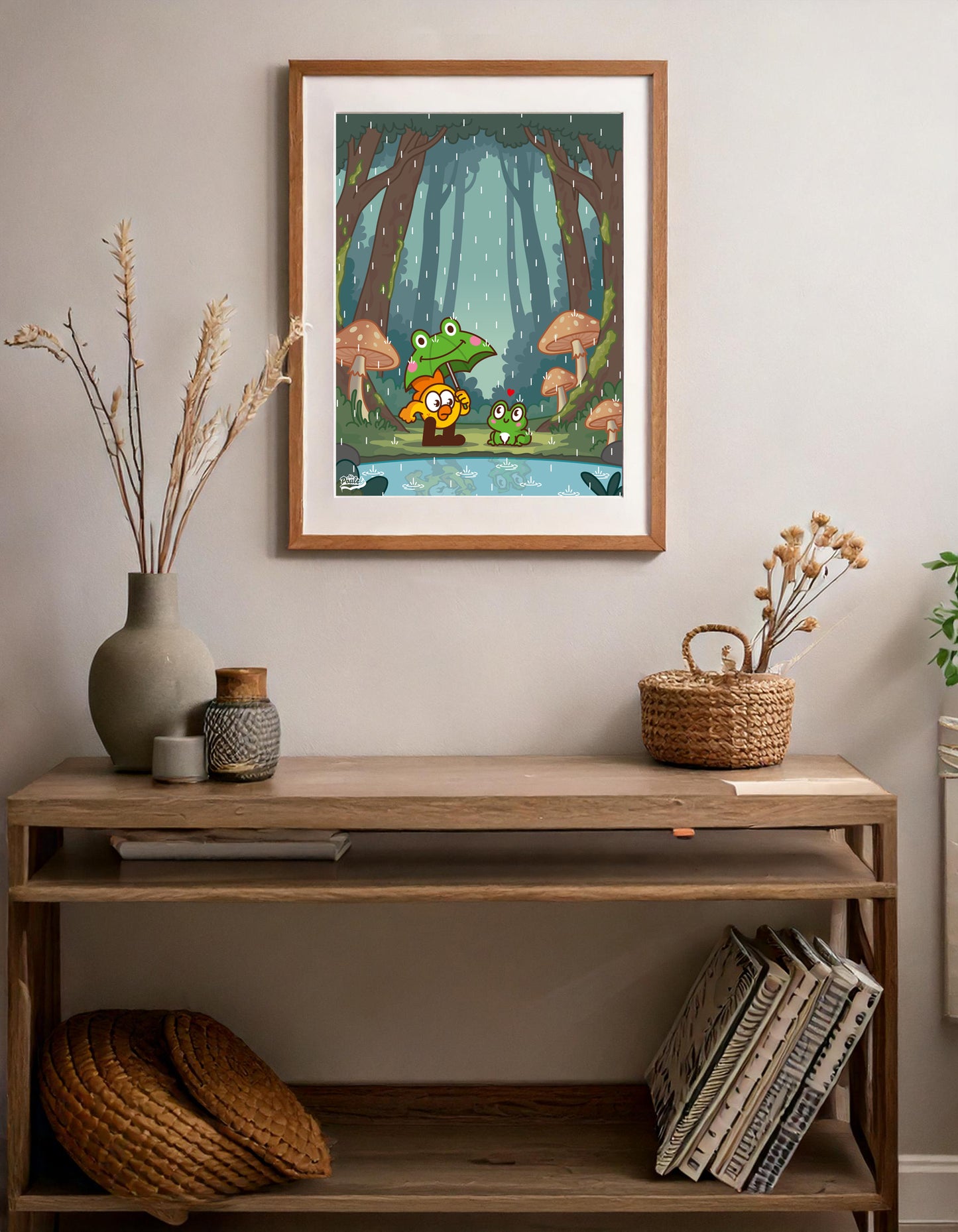 Poster "Elle aimait un parapluie"