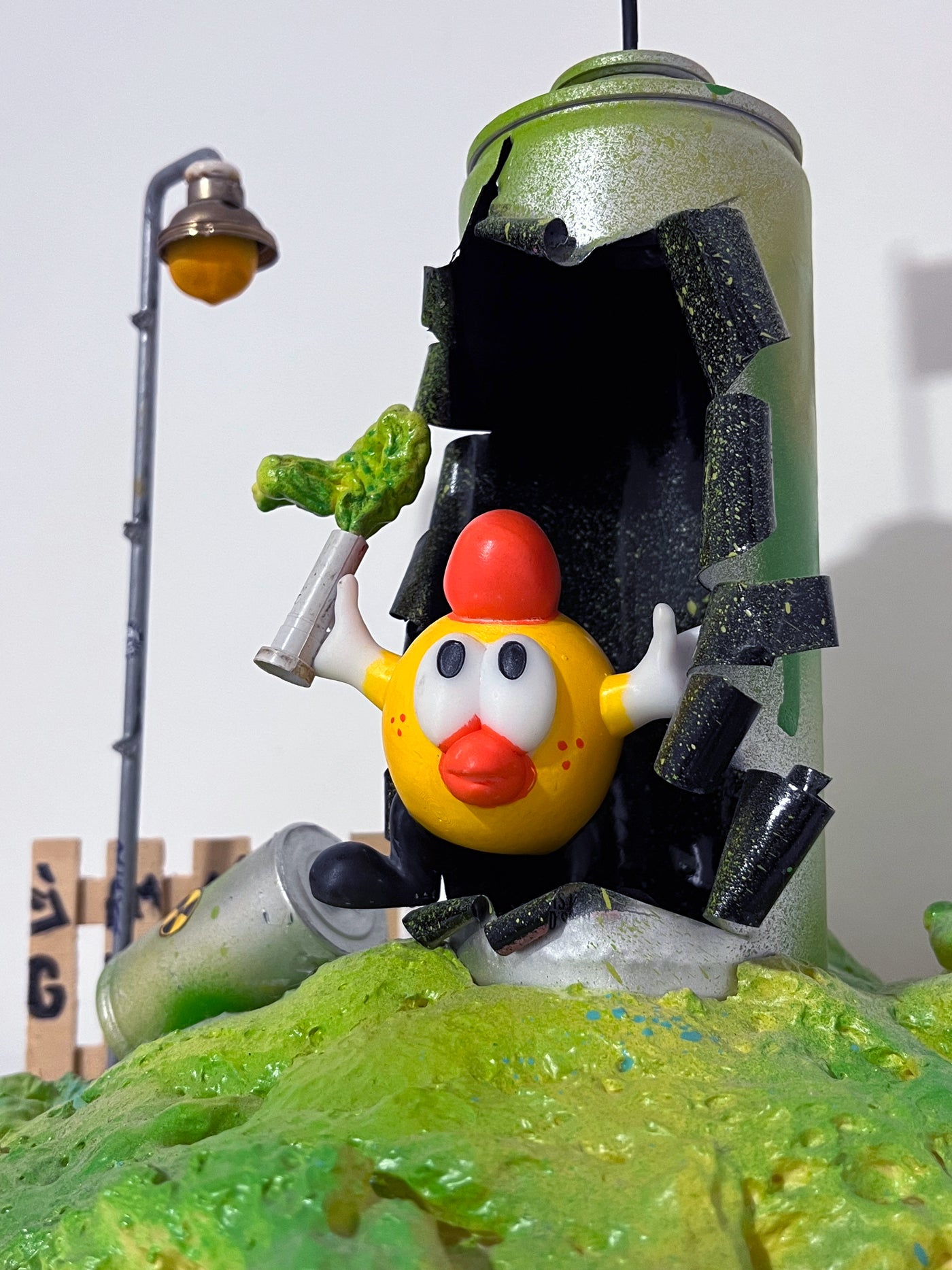 Art Toy Monsieur Poulet  X Manouch - Savant Fou