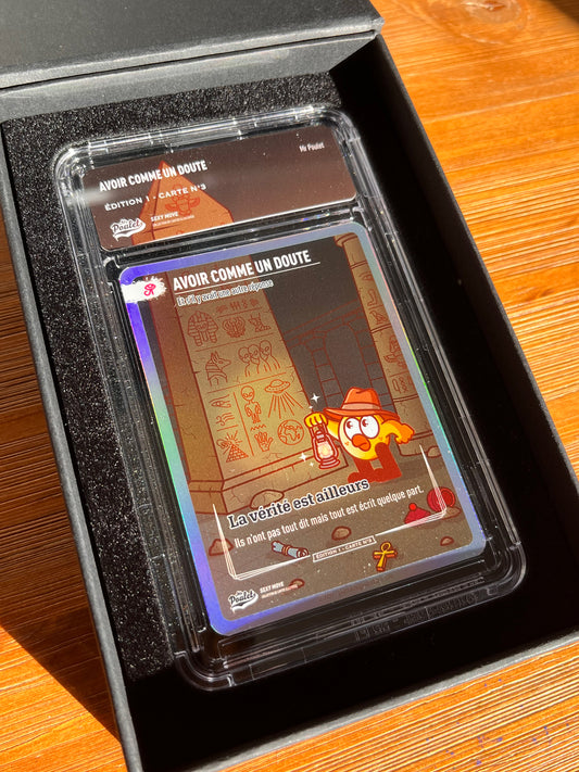 Avoir comme un doute - Sous écrin et protection renforcée